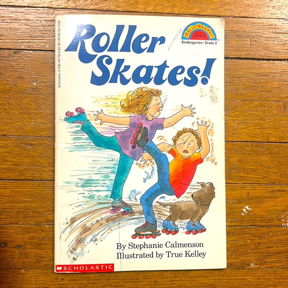 1992 Roller Skates level 2 Reader book